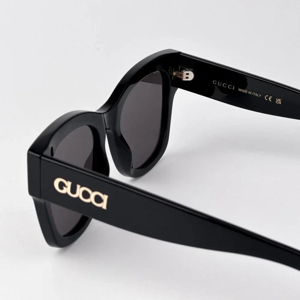 Gucci GG1789S Sunglasses – Black Square Frame Grey Lenses | Model GG1789S 001